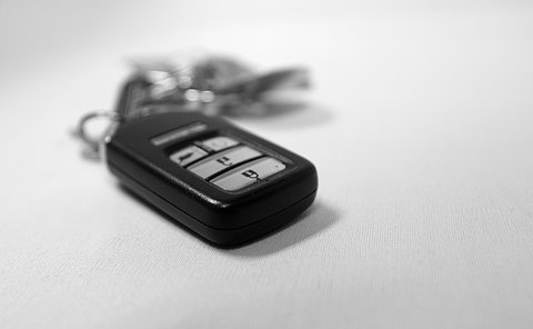 Keychain with car key fob