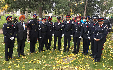 A group of people in uniform